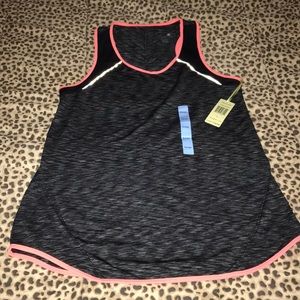 Tangerine athletic tank